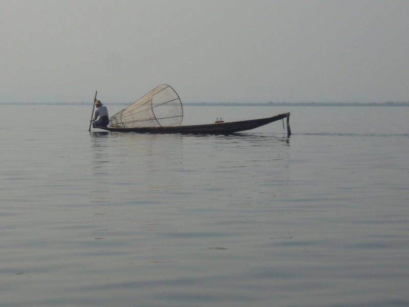 Travel - Myanmar - Inle Lake - First Boat Trip - Out onto the lake